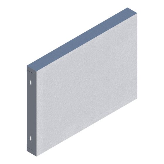 BOSCH Seitenwand 160, Silber, 8738803995
