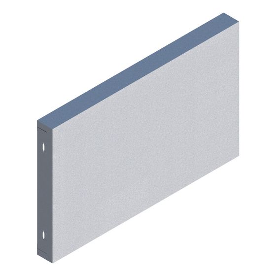 BOSCH Seitenwand 200, Silber, 8738803996