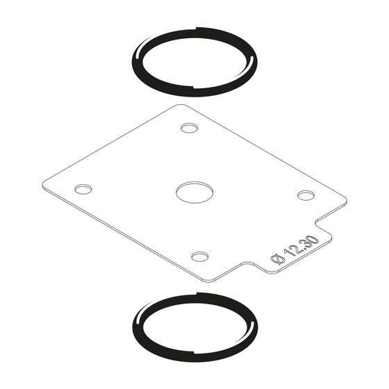 BOSCH Ersatzteil TTNR: 8738805016 Gasdrossel VR4XX D = 12,30 mm everp