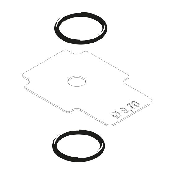 BOSCH Ersatzteil TTNR: 8738805026 Gasblende VR4615 D=8,70 mm everp