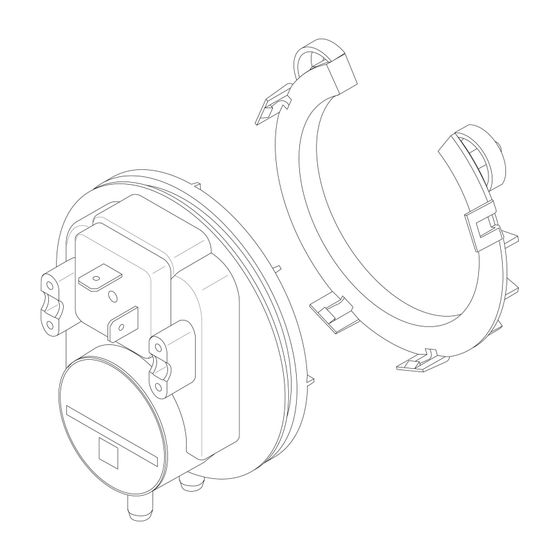 BOSCH Ersatzteil TTNR: 8738805149 Druckschalter Typ 605 23/15Pa kpl everp