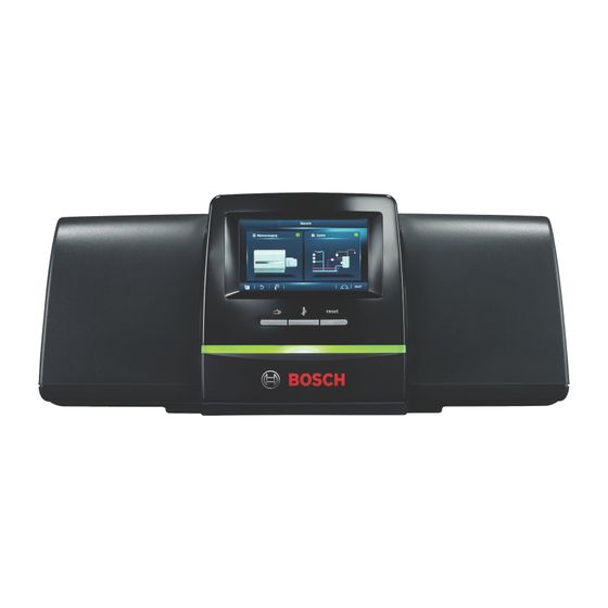Bosch Systemregler CC 8311, 274x653x253mm für Wärmepumpen größerer Leistung