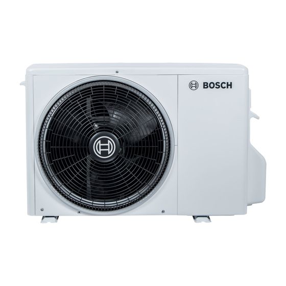 Junkers Bosch Split-Klimagerät CL7000i 53 E Außeneinheit 740x890x342mm Kältemittel R32, 5,0kW