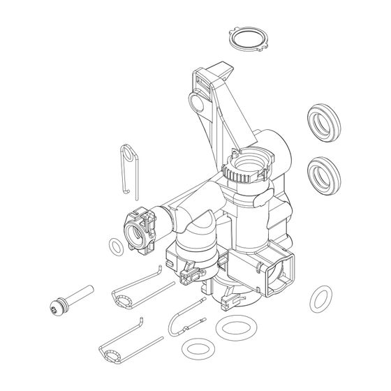 BOSCH Ersatzteil TTNR: 87161063560 Anschlussstück Vorlauf