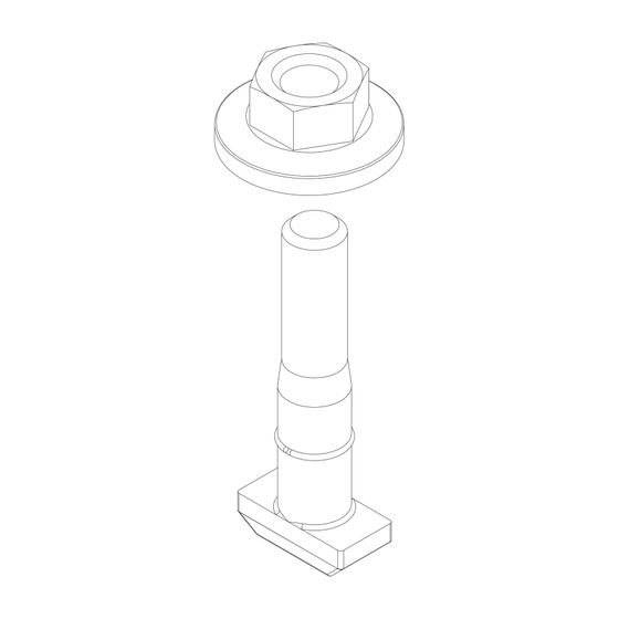 BOSCH Ersatzteil TTNR: 87186655890 Schraube M8x42