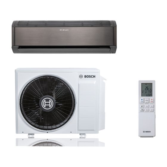 BOSCH Split-Klimagerät Climate Class CLC8001i-Set35ET, Single-Split Außen- und Inneneinheit, 3,5kW, A plus plus plus, R32