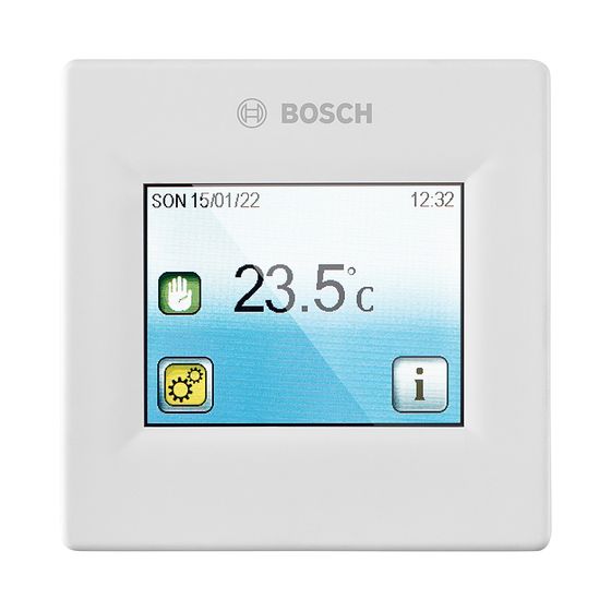 Junkers Bosch Raumtemperaturregler C-IR 20 90x90x42mm, für Infrarotheizung HI400 P