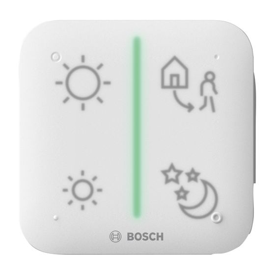 Junkers Bosch Smart Home Universalschalter II 70x70x20mm, belegbar mit 8 Funktionen