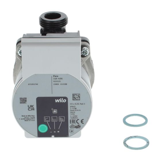 BOSCH Ersatzteil TTNR: 7736603980 Pumpe Para 15-130/6-43/SC 6H everp