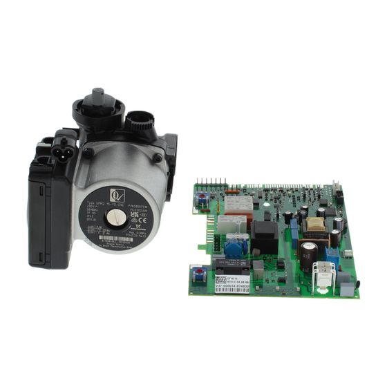 BOSCH Ersatzteil TTNR: 8737714369 Pumpe (UPM 15-70CHG+PCB)