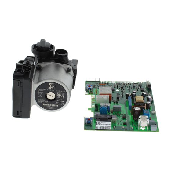 BOSCH Ersatzteil TTNR: 8737714480 Pumpe (UPM 15-70CHG+PCB)