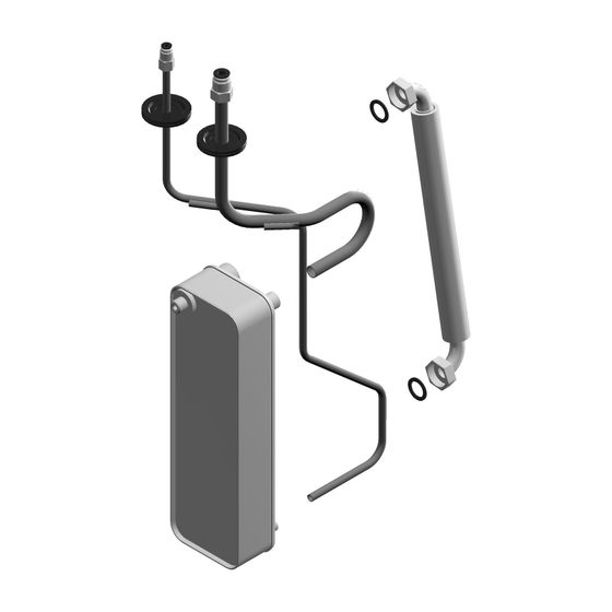 BOSCH Ersatzteil TTNR: 8738210367 Wärmetauscher m. Rohrleitung