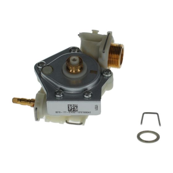 BOSCH Ersatzteil TTNR: 8738710127 Wasserarmatur (Oval-Membran)