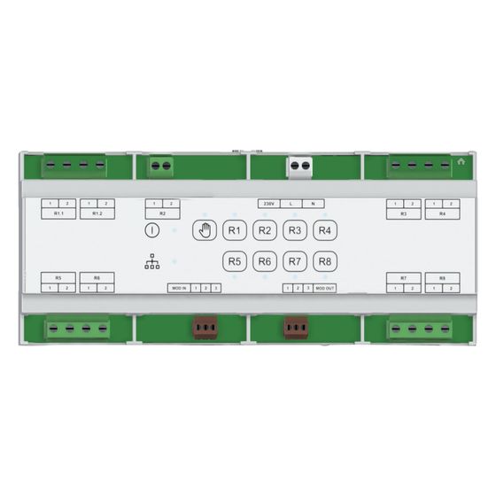Bosch Heizregistermodul für Wohnungslüftung MVH-800, Ausgang 9x 230V