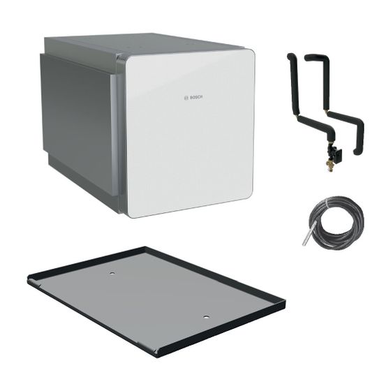 BOSCH Paket Warmwasserspeicher Bopa WH102, WH 200-3 P2B, Zubehör für OC8000iF