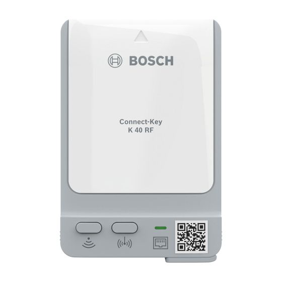 BOSCH Connect-Key K40RF, Internet-Gateway und Funkmodul