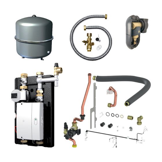 BOSCH Brennwert-Hybridpaket Bopa ST BEG 220, HW-Set, Hybrid Umbausatz GC5300iWM Rohrw