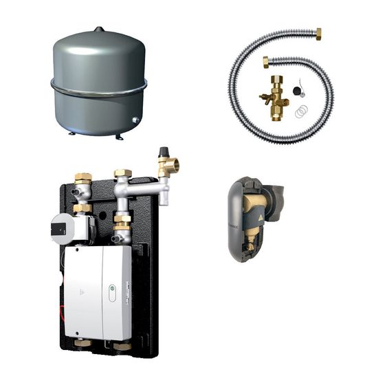 BOSCH Brennwert-Hybridpaket Bopa ST GL 001, HW-Set-1, MAG, Abscheider 1 1/4