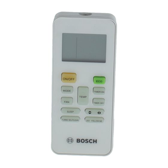 BOSCH Ersatzteil TTNR: 7739832496 Fernbedienung