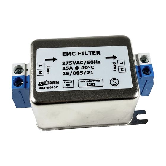 BOSCH Ersatzteil TTNR: 8738213730 Netzfilter 1-phasig 25A