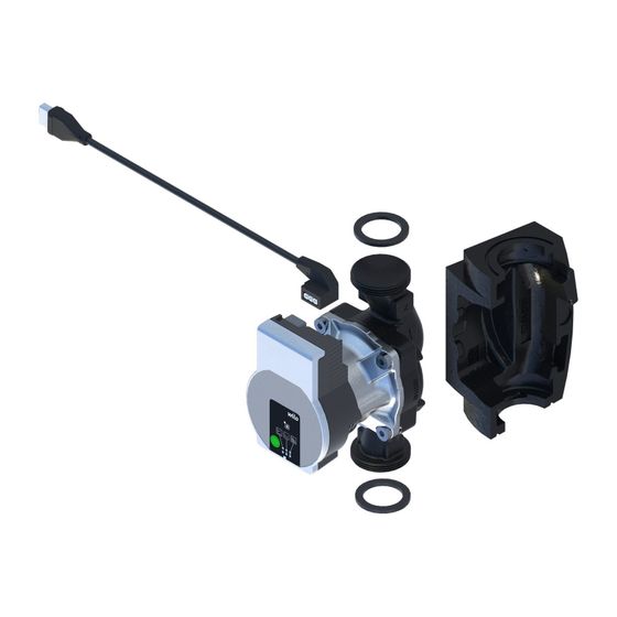 Junkers Bosch Pumpe Wilo Para 25-180/9 mit Isolierung