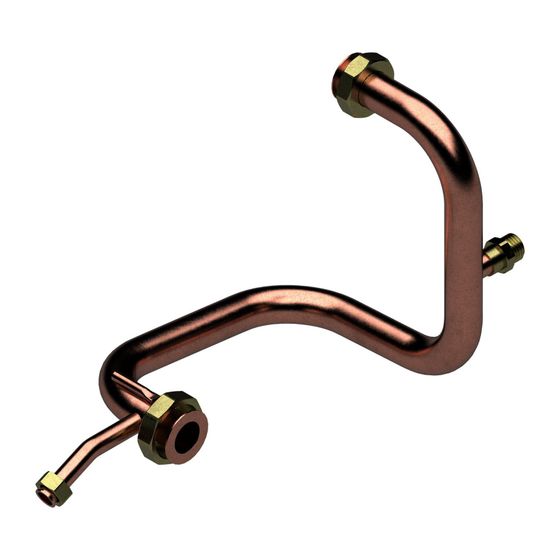 Bosch Verbindungsrohr Pumpenventil, 8738216082