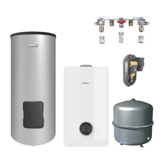 BOSCH Brennwert-Standardpaket Bopa ST CSH 013, CSH5800iG 30P23, WP 300 KP 1 B, CS 29-1