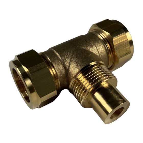 Junkers Bosch T-Stück 22mm x R20