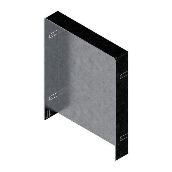 Bosch Unterputzschrank Korpus 1000x800x150mm, 8735300937