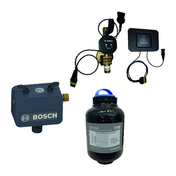 Bosch Set Wasseraufbereitung VES-GC800/2EA, Nachfüllung kleiner Anlagen Profi
