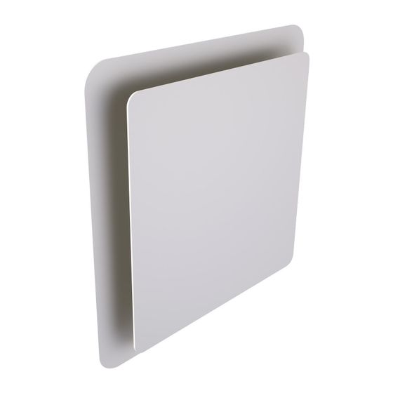 Bosch Designventil DVS125 für Wohnungslüftung DVS125, quadratisch, Weiß