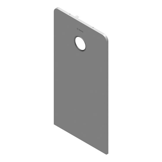 BOSCH Vorderwand oben LPP, komplett, 8738213665