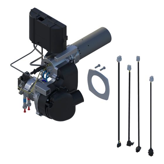 BOSCH Ersatzteil TTNR: 8718587509 Ölbrenner BE 2.3-30 MX15 everp