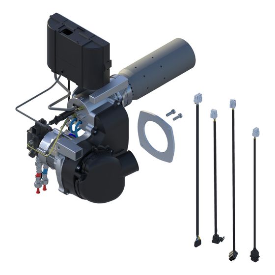 BOSCH Ersatzteil TTNR: 8718587512 Ölbrenner BE 2.3-55 MX15 everp