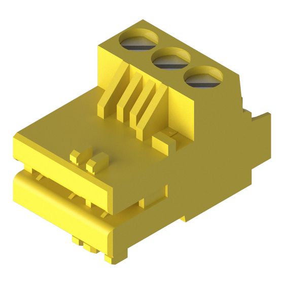 BOSCH Anschlussklemme XCU SG 3-polig, Signalgelb, 8737718372