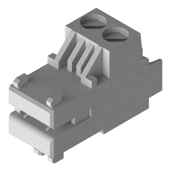 BOSCH Anschlussklemme XCU TW1 2-polig, Silbergrau, 8737718374
