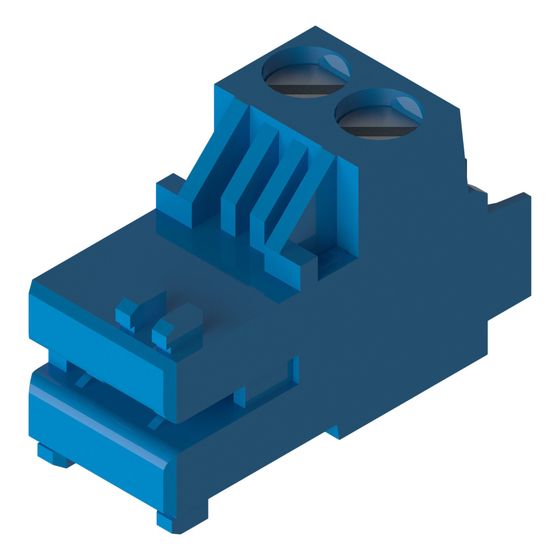 BOSCH Anschlussklemme XCU T1 2-polig, Signalblau, 8737718376