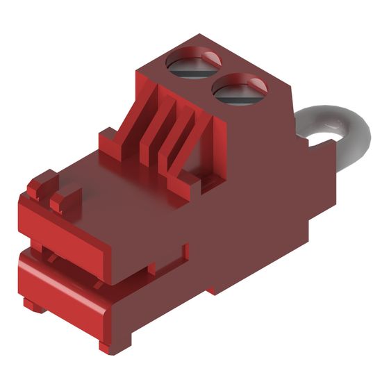 BOSCH Anschlussklemme XCU I3 2-polig, Rotviolett, 8737718378
