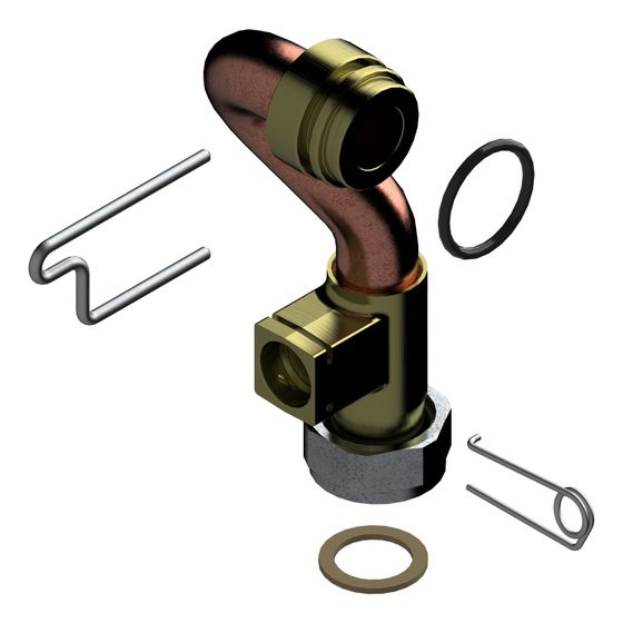 Bosch Vorlaufrohr CH, D 18mm, 8737606014