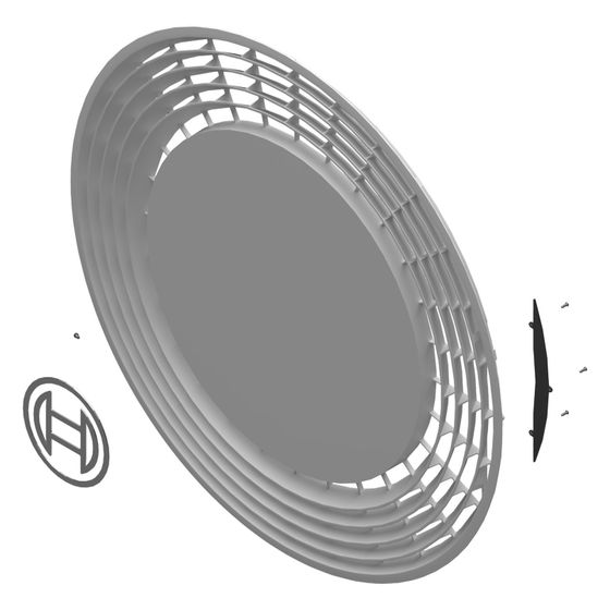 Bosch Diffusor für AW10 ORT und 12 ORT, Weiß, 8738214512