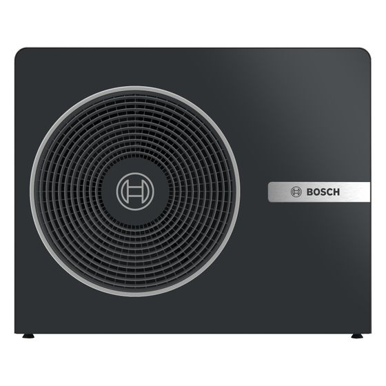 Bosch Luft-Wasser-Wärmepumpe in Monoblock-Ausführung CS8800iAW11 O-T B 11kW, R290, 4,64kW bei A7/W35, 3-phasig 400V, Schwarz