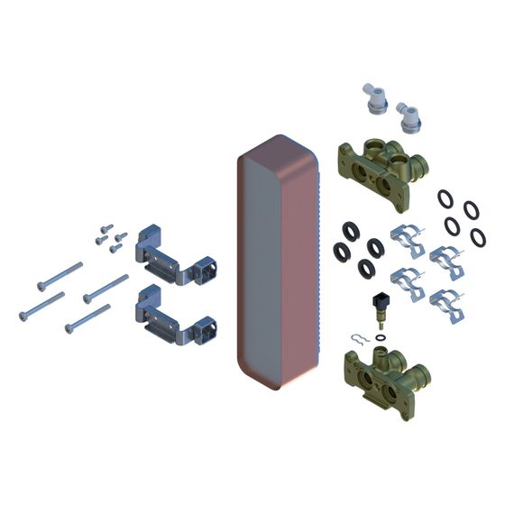Bosch Sekundärwärmetauscher, 8737717705
