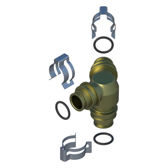 Bosch T-Stück für CS6800iAW 12 M und CS5800iAW 12 M, 8738213684