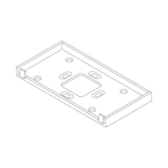 BOSCH Ersatzteil TTNR: 87186649370 Haltewinkel (Fernbedienung)