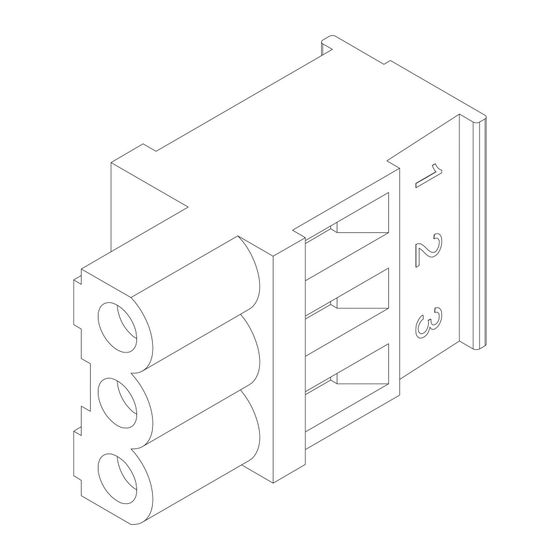 Bosch Anschlussklemme 3-polig ModBus, Rosa, 8718599142