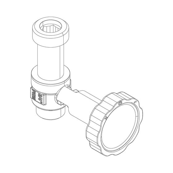 BOSCH Ersatzteil TTNR: 87186687260 Ventil Kugelhahn mit Thermometer SHU VL