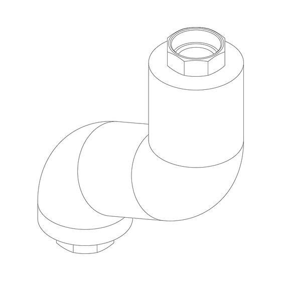 BOSCH Ersatzteil TTNR: 8738804081 Anschlussrohr RK G11/2 kpl V2 everp