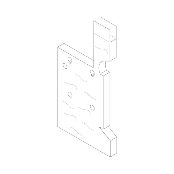 BOSCH Ersatzteil TTNR: 8738804520 Wärmeschutz vorne CLA-1 75-500 everp