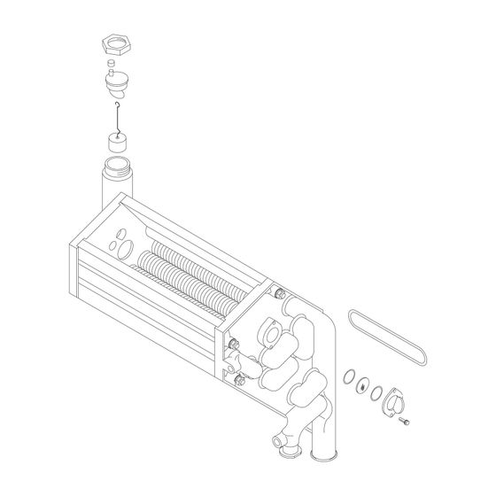 BOSCH Ersatzteil TTNR: 73031 Wärmetauscher 23/24W (mit Dichtung)