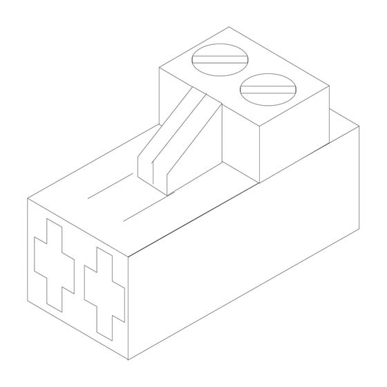 BOSCH Ersatzteil TTNR: 54912652 Anschlussklemme 2-polig grau WF